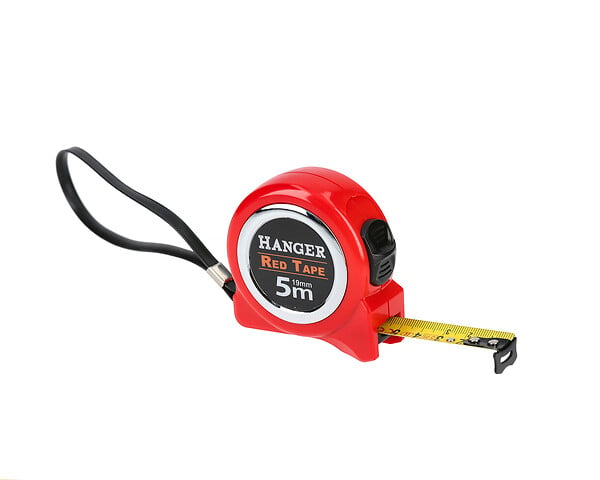 HANGER - Mètre ruban 5 m x 19mm 'Red Tape' - HANGER - 100022 - large