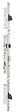 STREMLER - Serrure 3 points TF3 pêne dormant/demi-tour 39mm têtière en U 24x6mm - STREMLER - 6370.39.0A - vignette