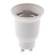 ZENITECH - Adaptateur de douille GU10 vers E27 à baïonnette - ampoules LED et halogènes - Blanc - Zenitech - vignette