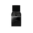 AMICA - cuisinière mixte 77l 4 feux noir - ACM7037RN - vignette