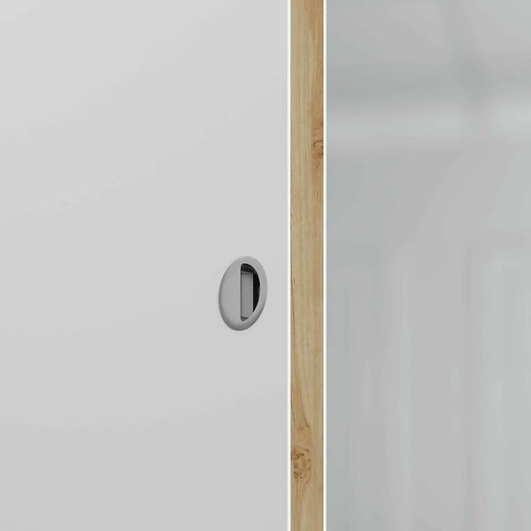 COULICOOL - Porte Coulissante Seule - Prépeinte Plane 73 cm - large