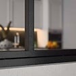 MON MARCHE DECO - Verrière 3 Carreaux - Déjà Montée - Noir Mat - vignette