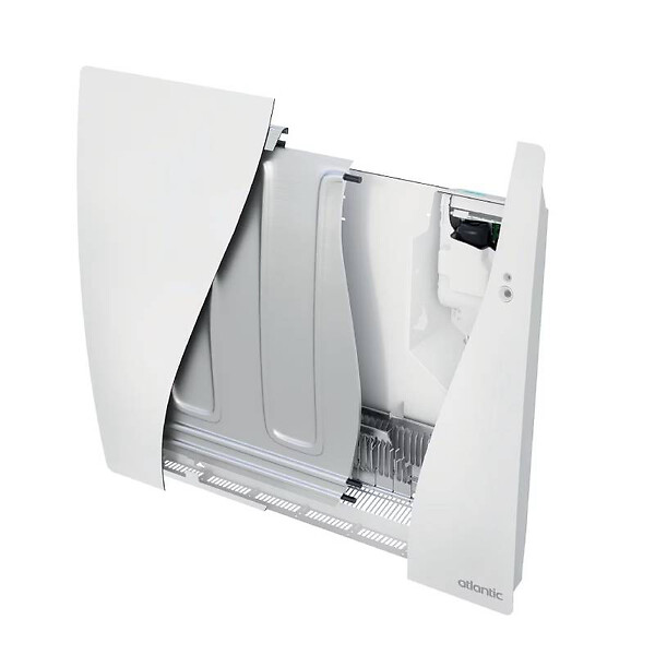 ATLANTIC - Radiateur électrique Agilia 2024 Atlantic - Connecté - 2000W - Horizontal - Blanc carat - large