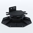 MCCOVER - PLOT RÉGLABLE DE 30 À 60 MM POUR TERRASSE BOIS ET COMPOSITE Noir - vignette