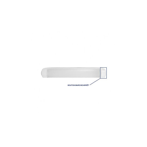 VISION EL - Réglette LED Salle de Bain Interrupteur ON/OFF 8W 1100lm 120° Étanche IP44 IK08 438.5mm - CCT (3000K-6000K) - large
