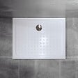 SANIVERRE - NIKY Cabine de douche 90x80 H195 cm +receveur (porte 90) verre transparent Ép. 8 mm - vignette