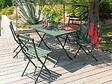 HESPERIDE - Table de jardin rectangle Greensboro 110 x 70 cm Olive - Hespéride - vignette