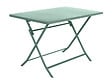 HESPERIDE - Table de jardin rectangle Greensboro 110 x 70 cm Olive - Hespéride - vignette