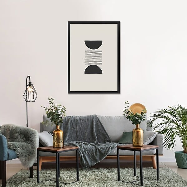 CEANOTHE - Cadre Eternel - Noir - 50x70cm - large