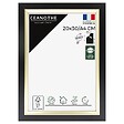 CEANOTHE - Cadre photo Actual noir doré 20x30/A4 cm - vignette