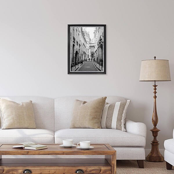 CEANOTHE - Cadre 30X40 Pandoré noir argent - large