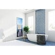 CEANOTHE - Radiateur électrique Allure ponton nordique 45x120 cm - vignette