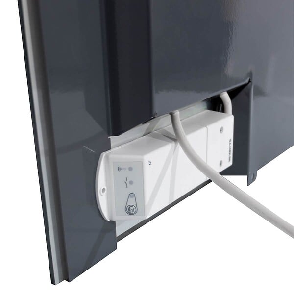 CEANOTHE - Radiateur électrique Allure ponton nordique 45x120 cm - large