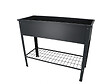 Esschert design - Carré potager en métal anthracite L - Esschert Design - vignette