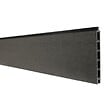 DECKLINEA - Kit Clôture Bois Composite Anthracite 9x1,8m RIO - Poteaux en Aluminium Gris - Brise Vue - Palissade - vignette