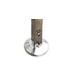 KZ GARDEN - Barbecue à Charbon Inox Grille de Cuisson 58 x 38cm Broche à Rôtir - vignette