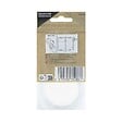 CEANOTHE - Sachet 6 attaches gommees 45mm - vignette