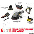 FAR TOOLS - Ponceuse Multi-rex - Avec variateur - 900W - vignette