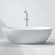 THALASSOR - LOUNGE 150 - Baignoire ilot en Solid Surface 150 x 73 x 52(h) cm - vignette