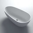 THALASSOR - COCOON 150 - Baignoire ilot en Solid Surface 150 x 78 x 55(h) cm - vignette