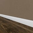 TECNOPROFILS - Plinthe Passe-Câble PVC 50 mm - Blanc - 1 m, Lot de 5 - vignette