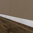 TECNOPROFILS - Plinthe Passe-Câble PVC 50 mm - Frêne Blanc - 1 m - vignette