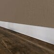 TECNOPROFILS - Plinthe Passe-Câble PVC 80 mm - Frêne blanc - 1 m - vignette
