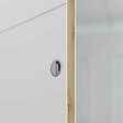COULICOOL - Porte Coulissante avec Rail - Prépeinte Ligne 73 cm - Sans butée - vignette