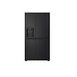 LG - réfrigérateur américain 91cm  638l nofrost noir graphite - GSLC40EPPE - vignette