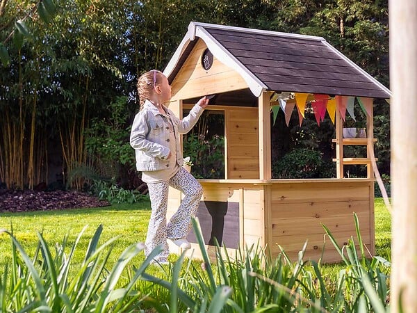 EXIT TOYS - Maisonnette en bois pour enfants Hika - Exit Toys - large
