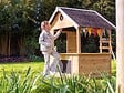 EXIT TOYS - Maisonnette en bois pour enfants Hika - Exit Toys - vignette