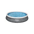 BESTWAY - Piscine auto-portante ronde BESTWAY - 457 x 84 cm - 9677 L - Fast Set - 57313 - vignette