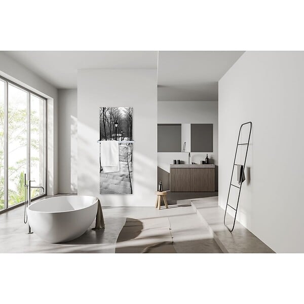 CEANOTHE - Barre sèche-serviette Decowatt 45 cm - large