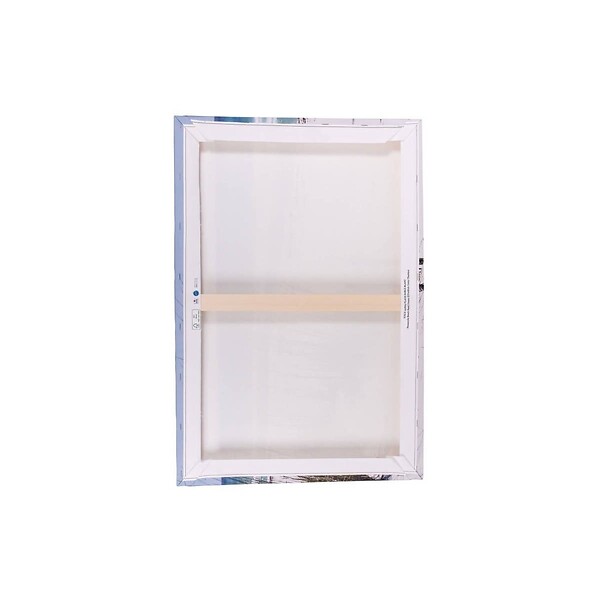 CEANOTHE - Tableau sur toile Bonifacio de nuit 45x65 cm - large