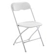 OVIALA - Ensemble table et chaises pliantes de jardin 180 cm - REKKEM - vignette