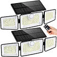LUMISKY - 2 Projecteurs solaires sensor GLEAMAX 700LM - vignette