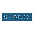 STANO - Receveur de douche 70 x 100 cm extra plat PURE en résine surface ardoisée blanc Grille blanche - vignette
