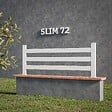 MON MARCHE DECO - Kit Clôture SLIM PVC Blanc H. 72 cm x L. 11.10 m - 3 Lisses - vignette