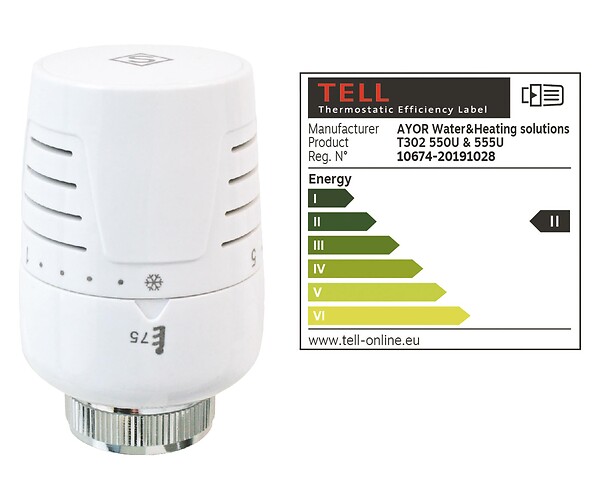 SOMATHERM FOR YOU - Robinet thermostatique confort T302 équerre universel - large