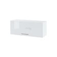 CUISINEANDCIE - Cuisineandcie - Meuble haut SLIM de cuisine Bellissi Blanc Brillant 1 porte relevable L 90 cm - vignette
