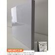 CUISINEANDCIE - Cuisineandcie - Meuble haut SLIM de cuisine Bellissi Blanc Brillant 1 porte relevable L 90 cm - vignette