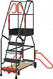 FIMM - Escabeau de rayonnage 5 marches à  immobilisation automatique 150 kg - FIMM - 830008810 - vignette