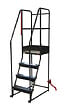 FIMM - Escabeau roulant étroit 4 marches 150 kg - FIMM - 830008729 - vignette
