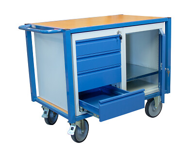 FIMM - Servante d'atelier équipée 1 bloc porte et 1 bloc tiroirs 500 kg - FIMM - 880002991 - large