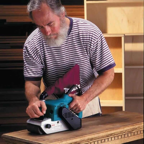 MAKITA - Ponceuse à bande MAKITA 9403J 1200W (100 x 610 mm) - large