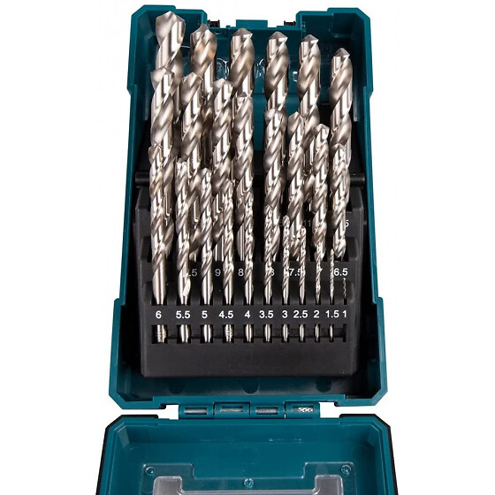 MAKITA - Coffret de 25 forets à métaux HSS-G MAKITA D-67555 - large