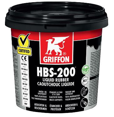 GRIFFON - Pot de caoutchouc liquide HBS-200® - 1L - Noir - large