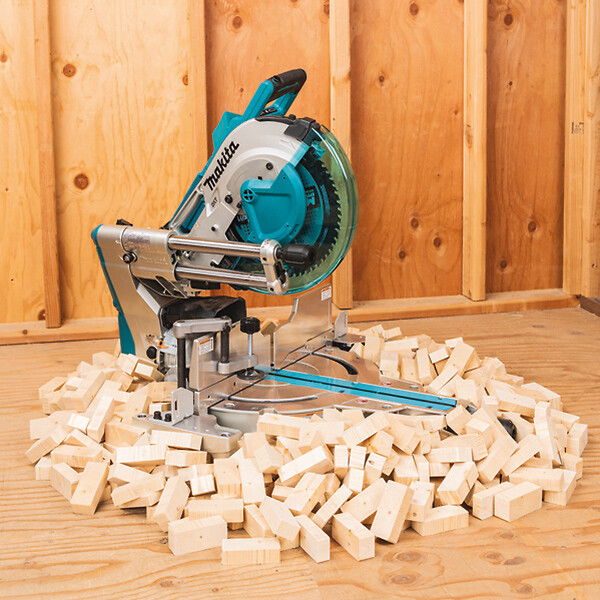 MAKITA - Scie radiale MAKITA DLS211ZU 36V (2x18V) Li-Ion Ø 305 mm (vendu sans batterie) - large