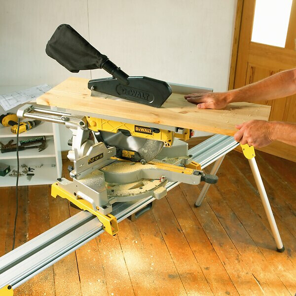DEWALT - Scie à onglets radiale à table -  - D27112 - large