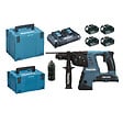 MAKITA - Perfo-burineur SDS+ Brushless 4x5Ah 36V LXT ® MAKITA DHR264PT4J 2 x MAKPAC - vignette